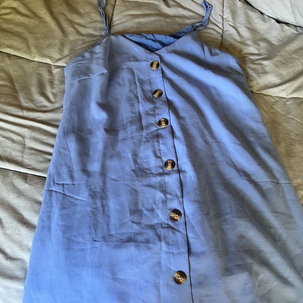 Summer blue dress